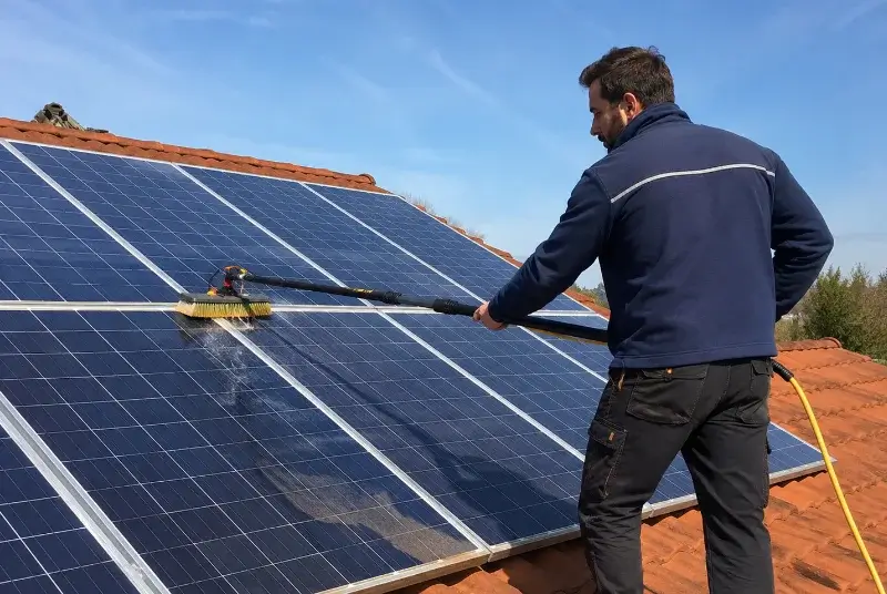 Nettoyage et entretien de panneaux solaires à Saint-Généroux